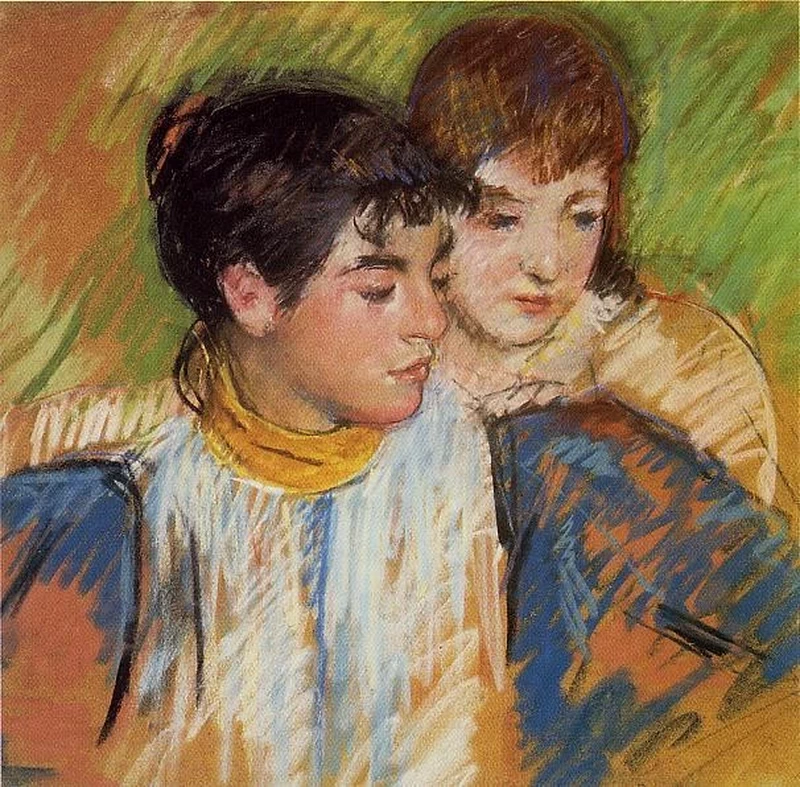 Mary Cassatt - 113, Le due sorelle